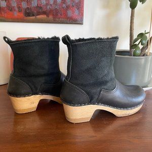 No. 6 Shearling Clog Boots